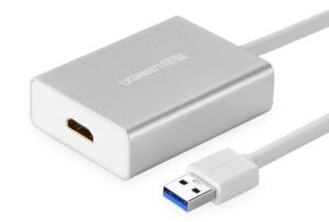 Ugreen Dual Usb-c To Hdmi+ 3 Usb 3.0 + Type C Female + Pd Converter