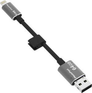 Photofast MEMORIES CABLE 64 GB W/ADP