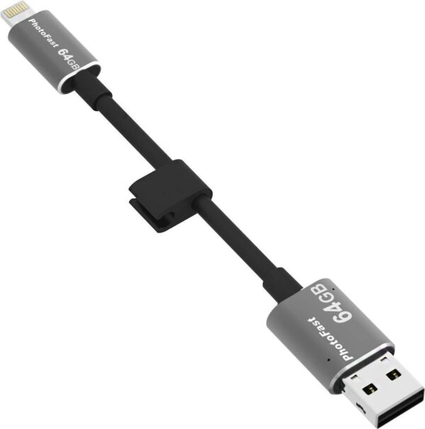 Photofast MEMORIES CABLE 64 GB W/ADP