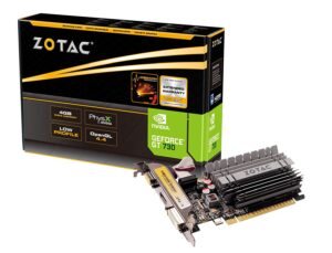Graphic Card Zotac Gt 730 Zone Edition 4gb Ddr3, 64 Bit