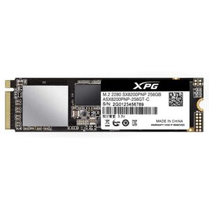 1 Adata 256gb Sx8200pnp Nvme Ssd For Desktop And Laptop Read 3500mb/s ,