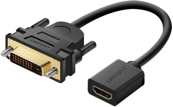 Ugreen Dvi Male To Hdmi Female Adapter Cable ( Genuine)