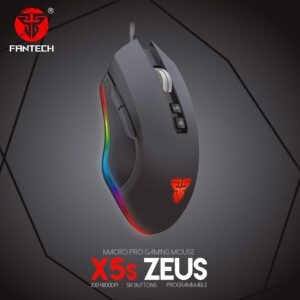 10 Fantech X5s Zeus Computer Wired Mouse 4800 Dpi Usb Optical Pc Gaming M