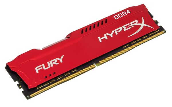Kingston Technology HyperX Fury Red 16GB 2933MHz DDR4 CL17 DIMM 1Rx8 (Kit of 2) Memory HX429C17FR2K2/16