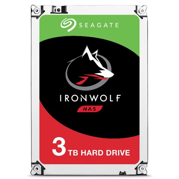 Seagate ST3000VN007 3 TB IRONWOLF  hdd with 1 yr warranty