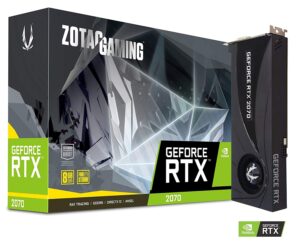 12 Zotac Gaming Geforce Rtx2070 8gb Gddr6, 256bit, 1620/14000,hdcp, Three