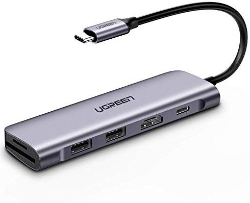 12 Ugreen Type-c Multifunctional Converter 6 In 1
