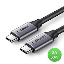 ugreen 1 Mtr USB 2.0 Male to USB-C 3.1 Male Charge & Sync Cable