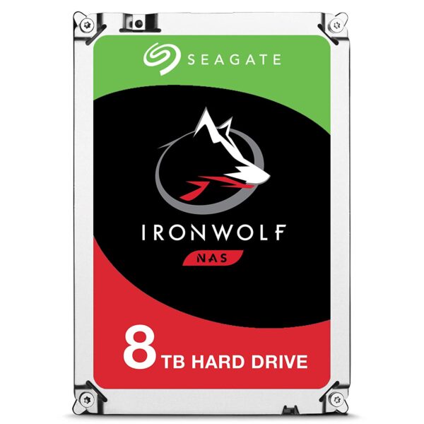Seagate ST8000VN004 8 TB IRONWOLF hdd with 1  yr warranty