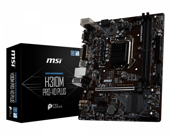 16 Msi Motherboard-h310m Pro-vdh Plus