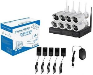 16 Goldkist NVR Kit 8 Channel VIW-IPC3005 w/Camera 8 pcs wireless