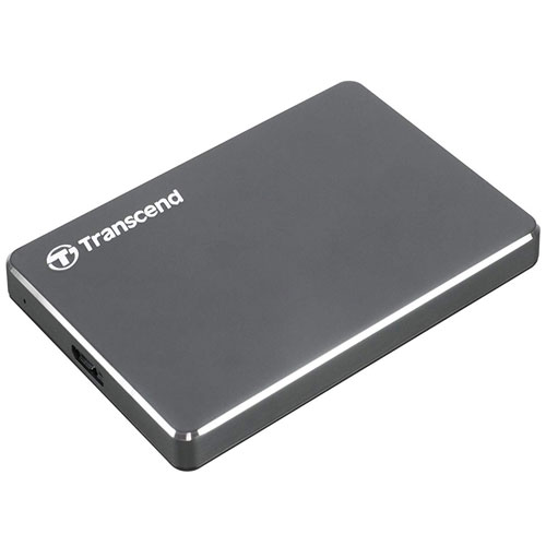 17 Transcend Portable Hdd - 3.0 C3n Metal Body - Extra Slim - 2 Tb Hdd -