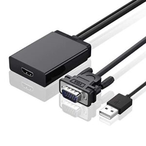 17 Ugreen Vga+ Usb Audio To Hdmi Converter 1 Year Warranty