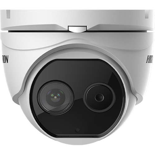 18 HIKVISION Thermal & Optical Network Turret Camera DS-2TD1217-3/V1