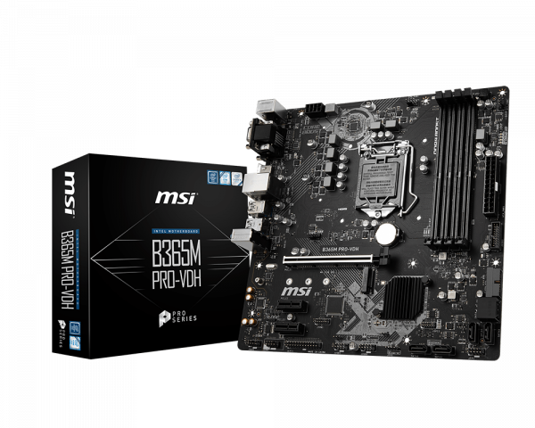 19 Msi- Motherboard B365m Pro-vdh