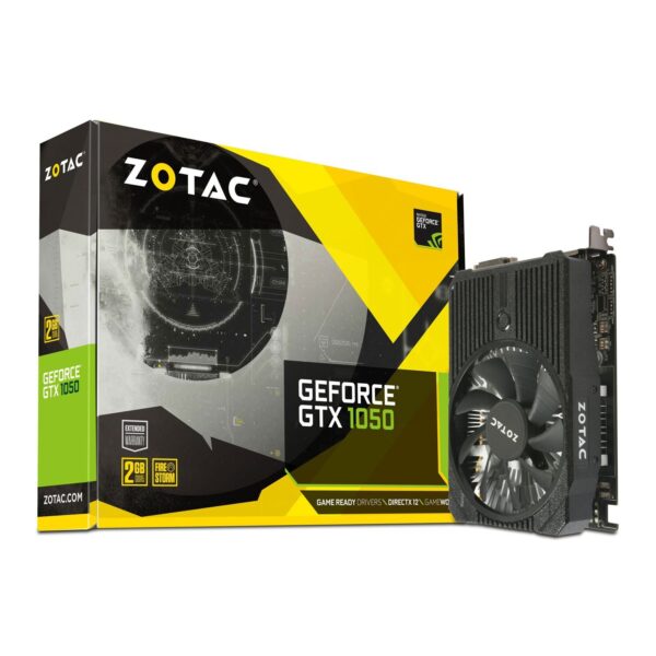2 Zotac GeForce GTX 1050 Mini ZT-P10500A-10L 2GB PCI Express Graphics Card