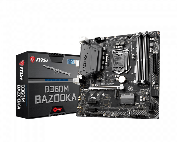 20 Msi Gaming Mohterboard B360m Bazooka