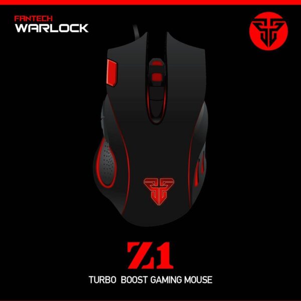 Fantech Z1 Warlock Wired Gaming Mouse-1 Year Warranty