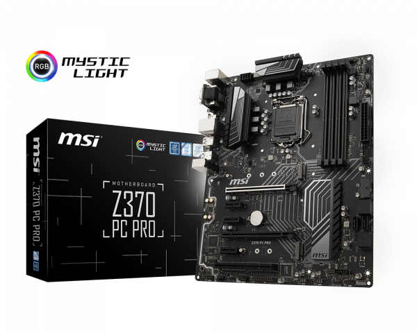 22 Msi Gaming Mohterborad Z370a Pc Pro