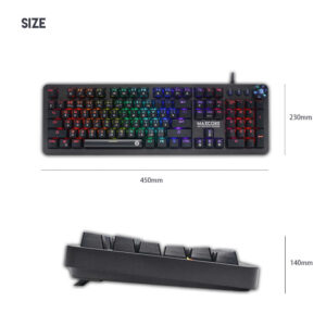 Fantech Mk852 Wired Mechanical Switch Keyboard