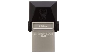 25 Kingston Digital 16GB Data Traveler Micro Duo USB 3.0 Micro USB OTG (DTDUO3/16GB)