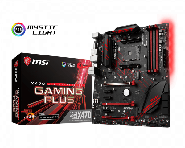 29 Msi X470 Gaming Plus Amd Motherboard