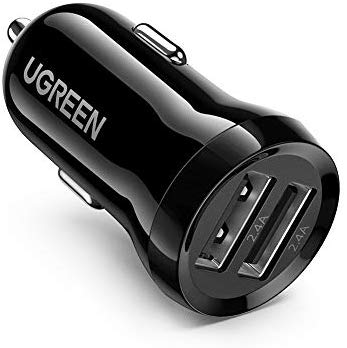 3 Ugreen Dual Usb Car Charger 4.8a 1year Warranty
