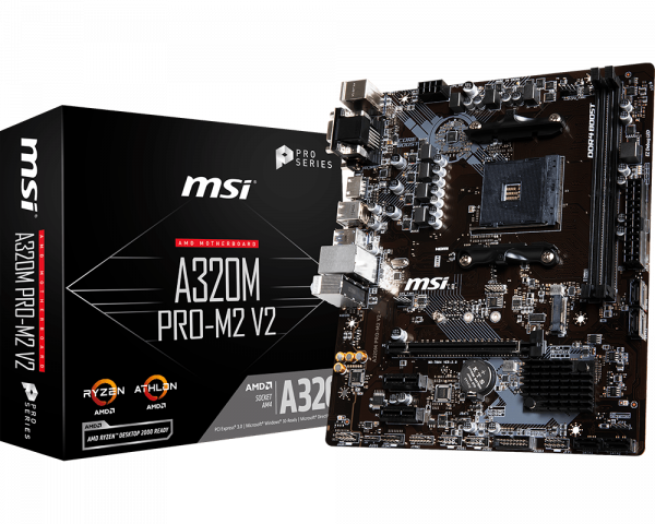 Msi-motherboard A320m Pro M2 V2