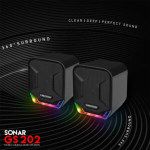34 Fantech Gs-202 Rgb Gaming Speaker