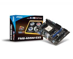 34 MSI FM2-A55M-E33 - motherboard