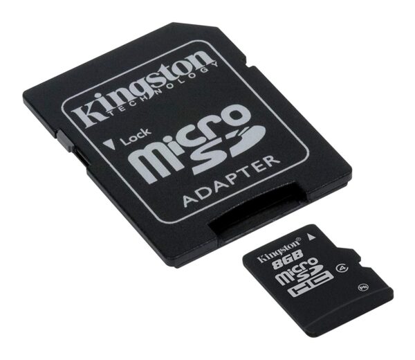 37 Kingston 8 GB microSDHC Class 4 Flash Memory Card SDC4/8GB