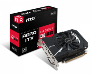 Msi Motherboard Radeon Rx550 Aero Itx 4g Oc