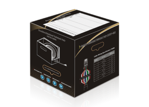 38 Hikvision Double Shielded Twisted Pair Solid Bare Copper 305m -dstp-5e