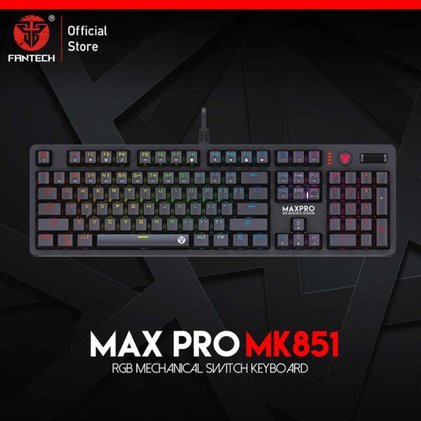 43 Fantech Mk851 Wired Mechanical Keyboard