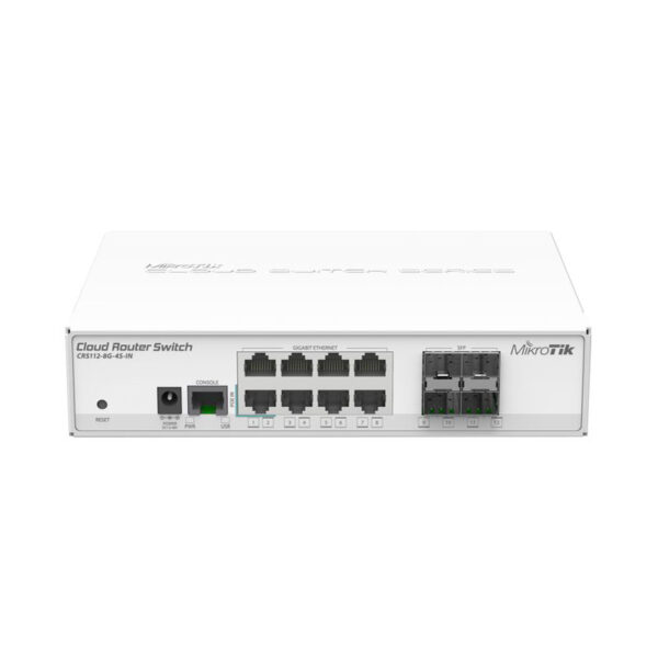 44 Mikrotik Css326-24g-2s+rm Swos Powered 24 Port Gig. Ethe.switch