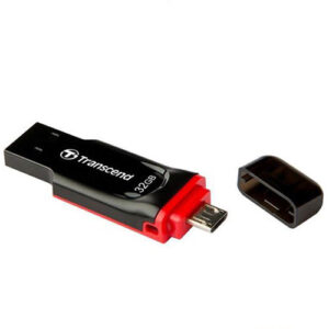 Transcend Org.pendrive Android Otg -usb 2.0/micro Usb-jf340 -32 Gb