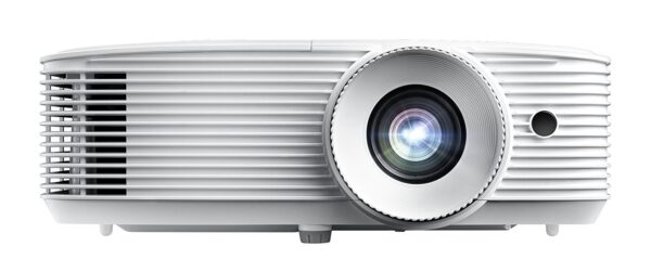 45 Optoma WU334 WUXGA High Brightness 3D DLP Office and Business Projector for meeting rooms and classrooms, Long 15,000h lamp life with bright 3,600 lumens for lights on viewing