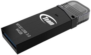 46 Team Usb 3.0 Pen Drive Otg M132, 64gb 1 Year Warranty