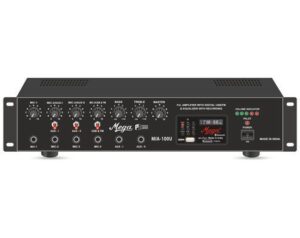 Mega Mia 100u P.a Medium Power Mixer Amplifier-1 Year Warranty