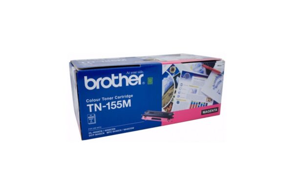 Brother Cartridge Tn-155m High Yield Toner Magenta4,000 Pages(genuine)