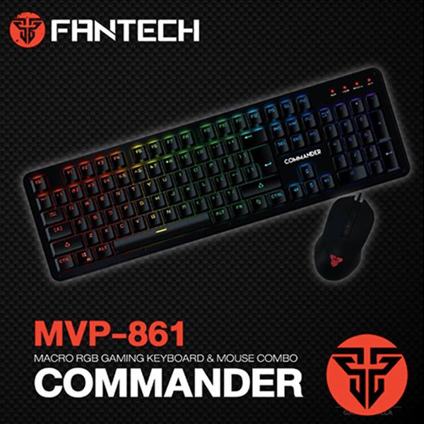 Fantech Mvp861 Wired Keyboard Mouse Combo