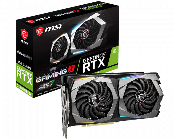 50 Msi Geforce Rtx 2060 Super Gaming X 8gb With One Year Warranty