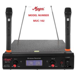 Mega Microphones Muc-102 Uhf 1 Year Warranty