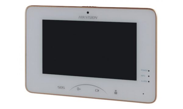 52 HIkvision IP Video Intercom Indoor Station with 7-inch Touch Screen DS-KH8301-WT