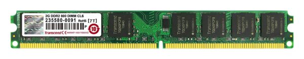 59 Transcend 2 GB DDR2-800 MHz RAM, Memory Module for desktops