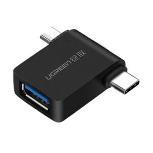 6 Ugreen Micro Usb+ Usb-c To Usb 3.0 Otg Adapter 1yre Warranty