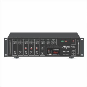 Mega Mia 120u P.a Medium Power Mixer Amplifier-1 Year Warranty
