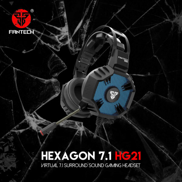 Fantech Hg21 Earphones Microphone 7.1surround Sound Gaming Headset
