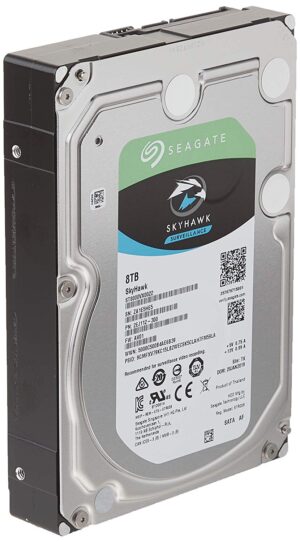 Seagate ST8000VX0022 8TB SKYHAWK hdd with 1 yr warranty