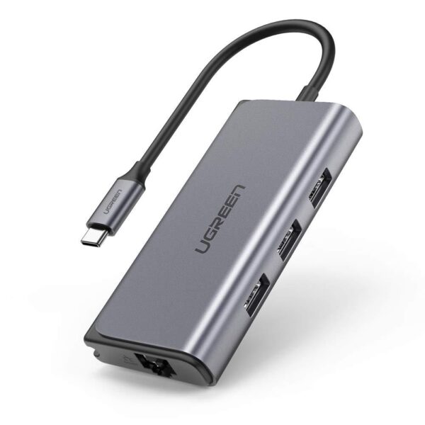 ugreen Type C to 3*USB HUB+ Gigabit Converter